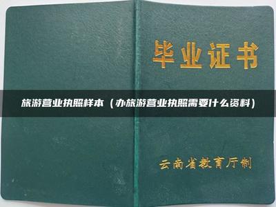 辦理出境旅游業(yè)務(wù)營(yíng)業(yè)執(zhí)照 所需資料全解析與樣本參考